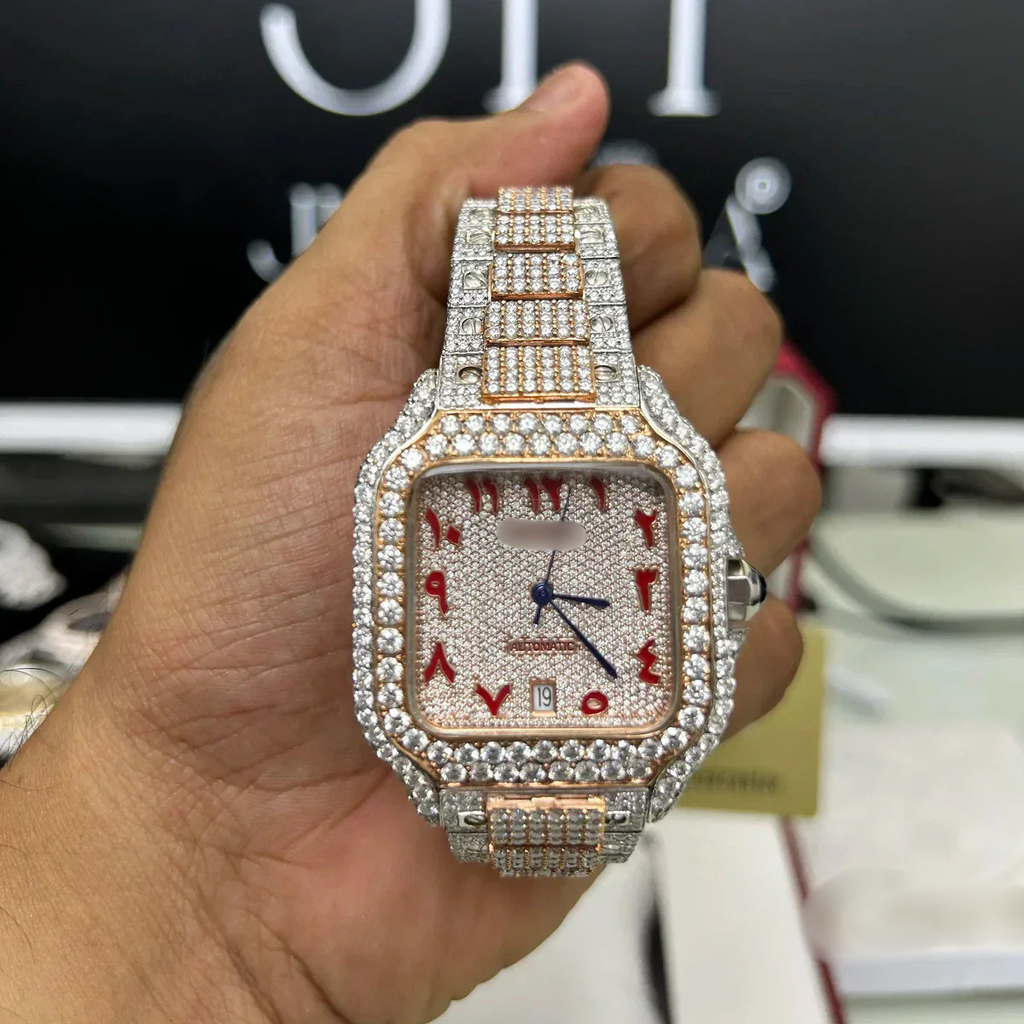 Moissanite Generic Watch - Watch front view