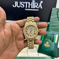 Moissanaite Generic Watch - Watch front view