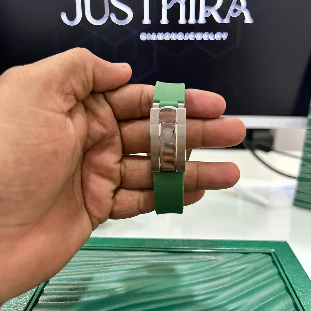 Moissanite Strap Watch - Watch alternate view