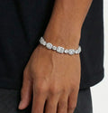 Moissanite Shapes Bracelet - Bracelet front view