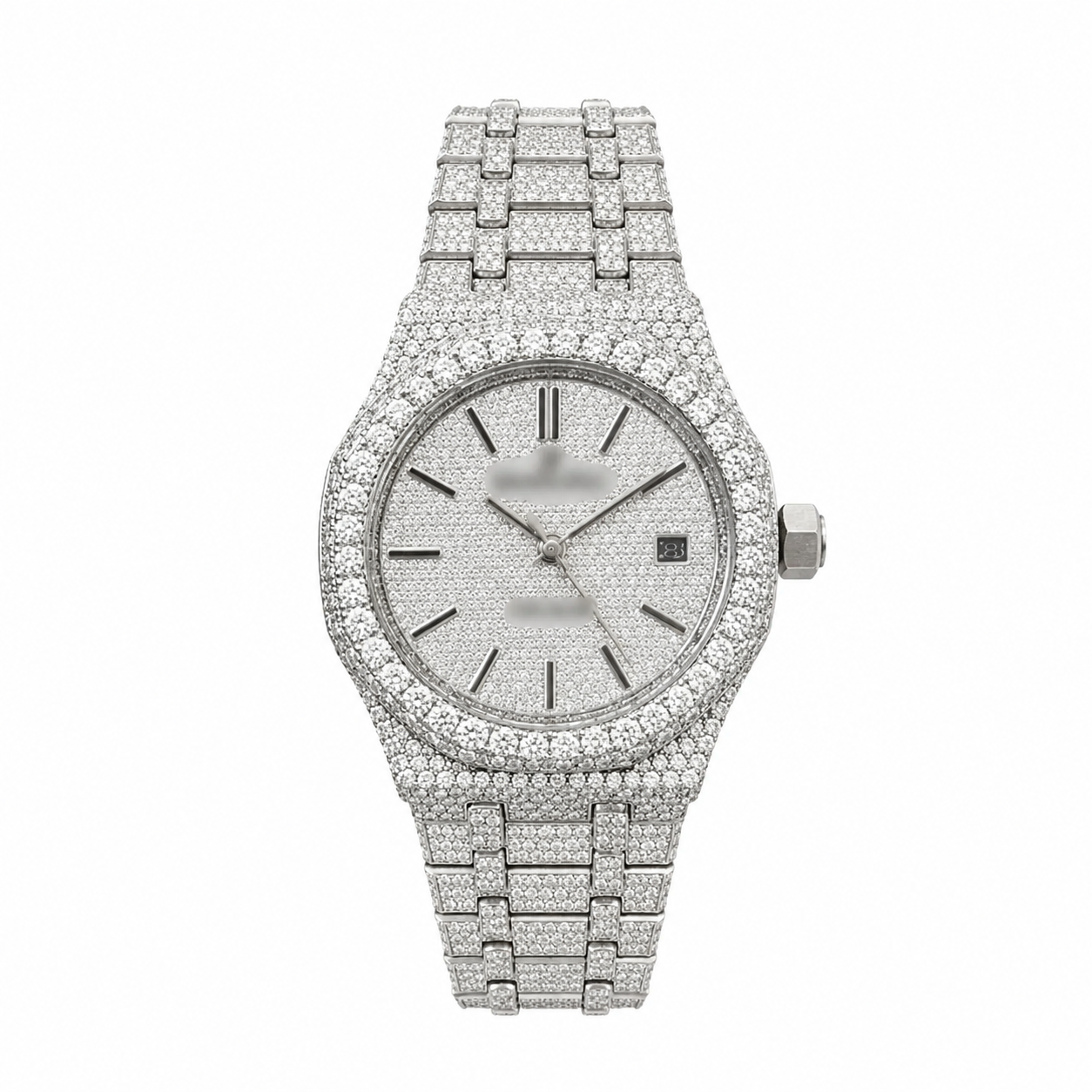 Moissanite Generic Watch with premium shine